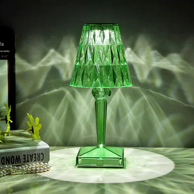 Diamond Table Lamp: USB Touch Sensor LED Night Light - Gravity Dropz