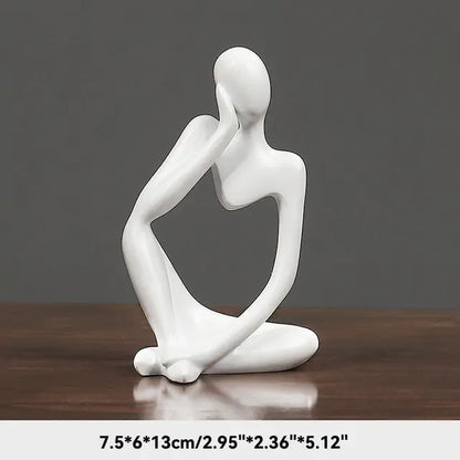 The Thinker Abstract Figurine - Gravity Dropz